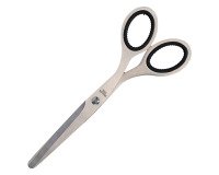 Tijeras cromadas de 17 cm