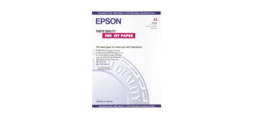 Papel fotográfico satinado Epson A3 100 g - 100 hojas