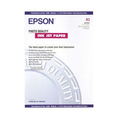 Papel fotográfico satinado Epson A3 100 g - 100 hojas