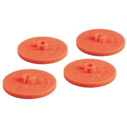 Set of 10 spare rings for perforator Rapid Duax 2 holes capacity 150 sheets