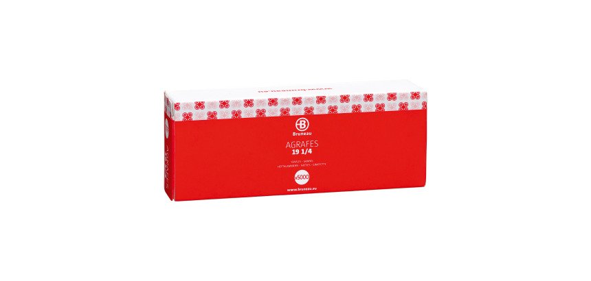 Grapas Bruneau 19 1/4 galvanizadas Caja de 5000