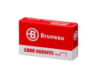 Grapas Bruneau 26/6 galvanizadas Caja de 1000