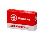 Agrafe Bruneau 26/6 galvanisée - Boîte de 1000