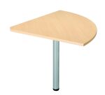 Angle de liaison 90° hêtre pied tube réglable en hauteur Essens