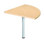 Angle de liaison 90° hêtre pied tube réglable en hauteur Essens