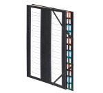 Pultordner Luxus Metal Extendos 24 Verteilungen