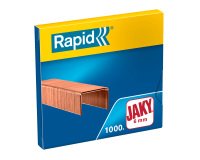 Grapas Rapid Jaky 6 cobreadas Caja de 1000