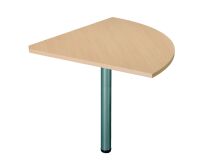 Angolo di collegamento 90° ad altezza regolabile Excellens con gamba a tubo