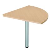Angle de liaison 90 ° plateau hêtre pied tube Essens