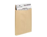 Pochettes kraft 120g 260 X 330 mm - soufflets de 3 cm - Boite de 50