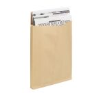 Pochettes kraft - enveloppes à ouverture latérale - 120g 229 X 324 mm - soufflets de 3 cm - Boite de 50