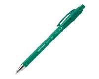 Ecologische balpenPaper Mate flexgrip Ultra inklikbaar en kegelpunt 1mm - medium groen