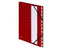 Sorting folder luxury metal Extendos 12 divisions 
