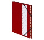 Trieurs luxe onglets métal Extendos 12 divisions