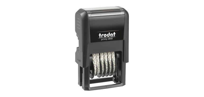 Trodat Printy 4846 Numerador automático 6 dígitos
