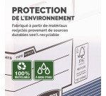 Caisse archives carton Bankers Box by Fellowes Flip H 31 x L 56 x P 39 cm top maxi bleue