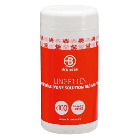 Pack 1 boîte de 100 lingettes désinfectantes Bruneau + 1 offerte