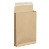 Pack von 25 Umschlägen aus verstärkter Wellpappe 229 x 324 mm 130 g Balg 30 mm