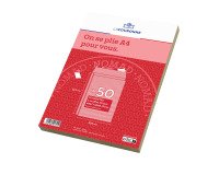 Bolsa con fuelle 5 cm kraft marrón reforzado 229 x 324 mm La Couronne 130 g sin ventana - Paquete de 50