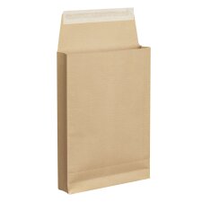 Pack of 50 sleeves in armed kraft 229 x 324 mm 130 g bellow 50 mm