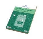 Pochette à soufflets kraft brun armé La Couronne A4 130 gr - Paquet de 25