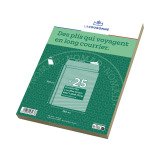 La Couronne - Pochette à soufflets 3 cm kraft brun armé 260 x 330 mm 130 g sans fenêtre - Paquet de 25