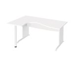 Compacte werkpost met een L-vormig onderstel in hout Bruneau Excellens