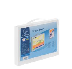 Customizable case in white polypropylene