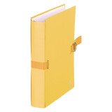 Chemise extensible sans rabat Exacompta à boucle dos 12 cm jaune