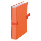 Classic expandable folders without flap, orange
