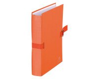 Classic expandable folders without flap, orange