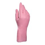 Gants de ménage latex Mapa Vital 115 rose - La paire