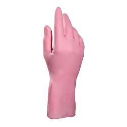 Pair of pink latex household gloves Vital 115 Mapa