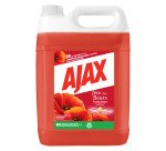 Nettoyant multi-usages Ajax fleurs rouges - Bidon de 5 litres