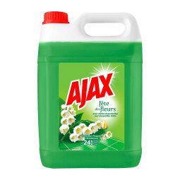 Nettoyant multi-usages Ajax Fête des fleurs, Muguet - Bidon de 5 L