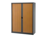 Armoire à rideaux monobloc Généric corps métal - L 120 x H 160 x P 43 cm - NF-OEC et GS