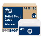 Couvre battant WC Tork papier soyeux blanc