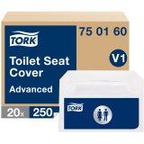 Refill of 250 TORK toilet seat covers