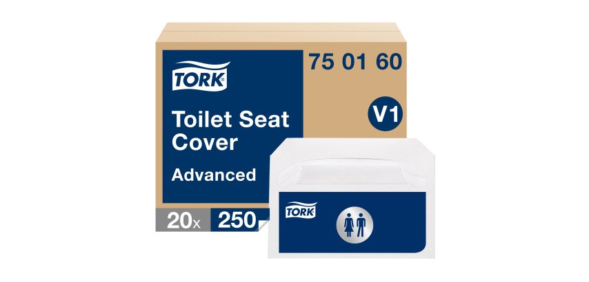 Refill of 250 TORK toilet seat covers