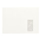Enveloppe recyclée 229 x 324 mm Bruneau 90 g avec fenêtre 50 x 100 mm blanche - Boîte de 500
