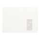Box of 500 envelopes in white kraft large size 90 g recycled JMB 229 x 324 mm with window 50 x 105 mm