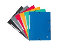 Sleeve 3 folds 7/10th rubber band assorted Bruneau