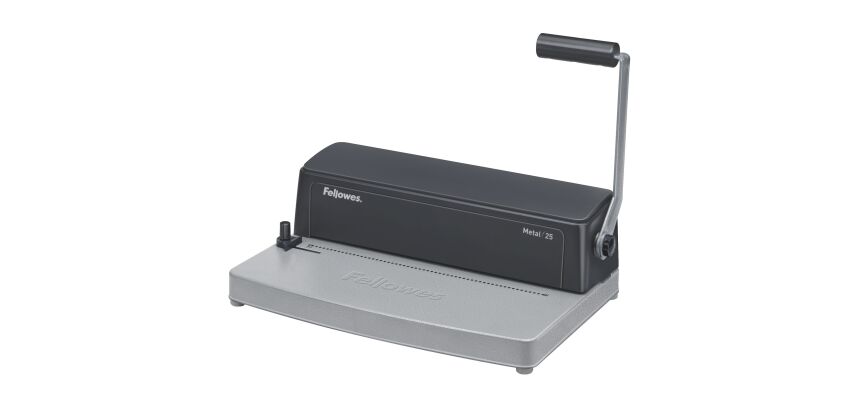 Encuadernadora espiral metálica Fellowes Metal 25
