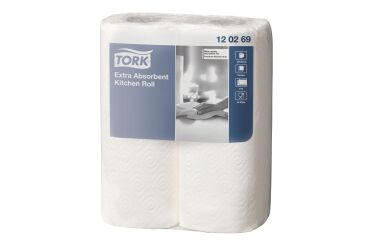 Rouleau essuie-tout papier Tork - carton de 24 rouleaux