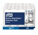Rouleau essuie-tout papier Tork - Carton de 24 rouleaux