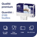 Toweld folded in Z Tork H2 Premium Extra Soft - Box of 2100