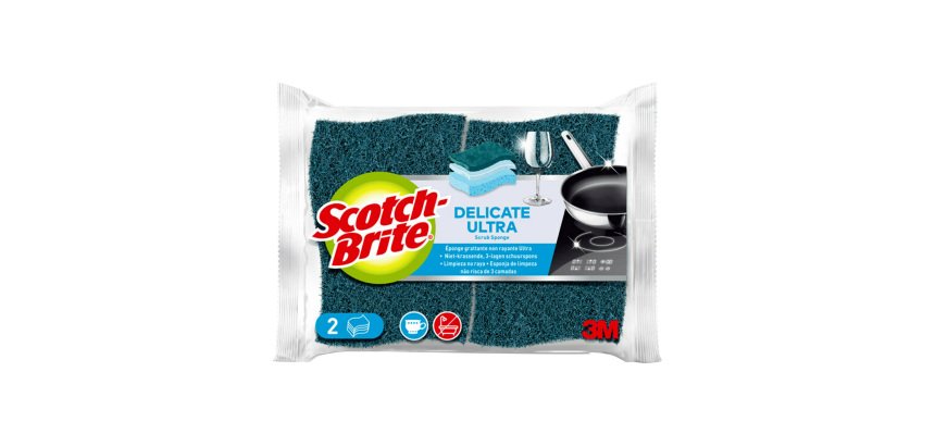 Eponge Scotch Brite couleur Ultra - Paquet de 2