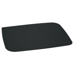 Desk pad Soft Touch - 50 x 65 cm - black
