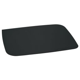 Onderlegger Soft Touch - 40 x 53 cm - zwart