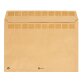 Enveloppe recyclée 229 x 324 mm Bruneau 90 g avec fenêtre 50 x 100 mm brun - Boîte de 500